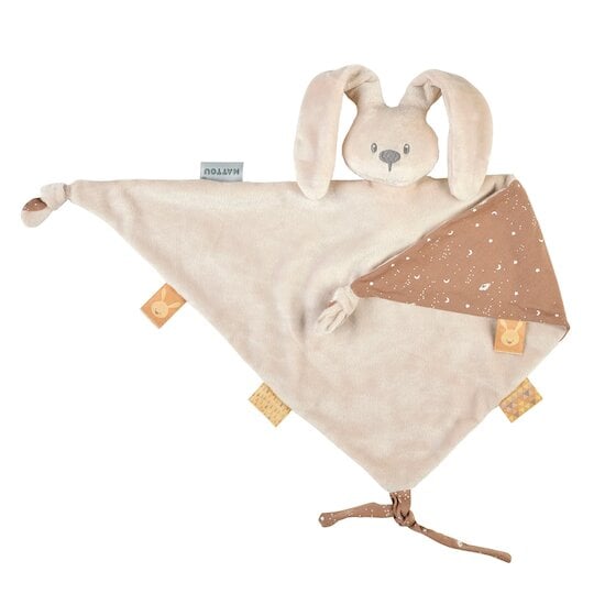 Lapidou grand doudou lapin Sable 65 cm de Nattou