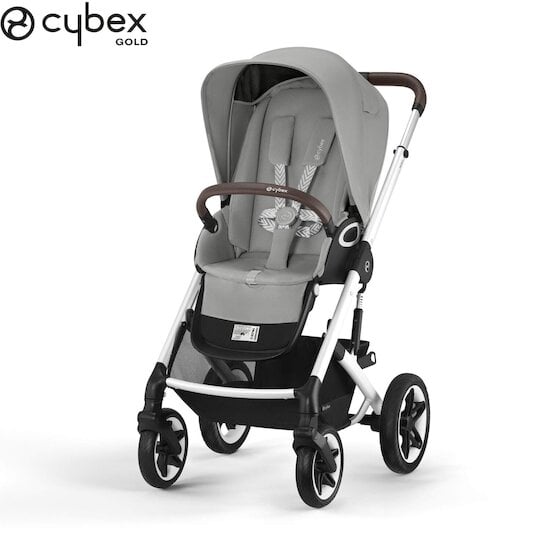 Poussette Talos S Lux Châssis Silver - Sloen Grey  de CYBEX