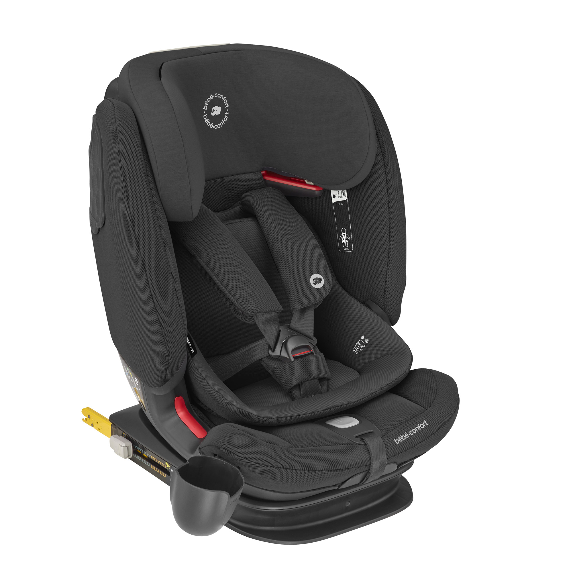 Titan Pro Authentic Black De Bebe Confort Siege Auto Groupe 1 2 3 9 36kg Aubert