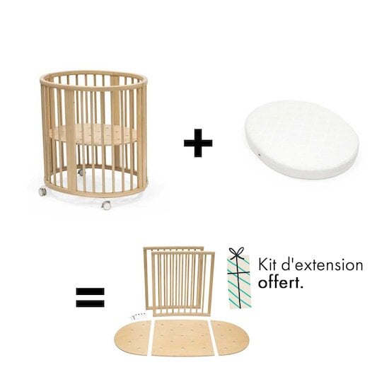 Offre Stokke : 1 kit extension OFFERT pour l'achat d'un Sleepi mini et un matelas   de Stokke®