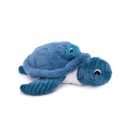 Ptipotos Peluche Sauvenou et son bébé Bleu  de Les Déglingos