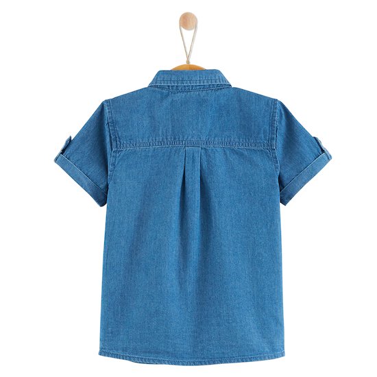 Chemise en denim Super Bolides Bleu  de Marèse