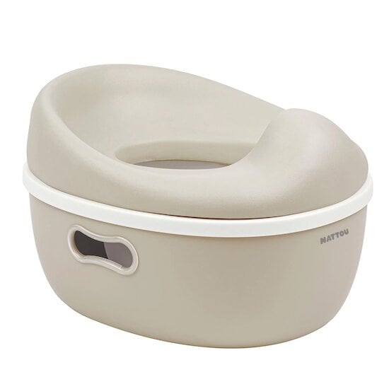 Pot d'apprentissage évolutif Potty  3 en 1 Beige  de Nattou