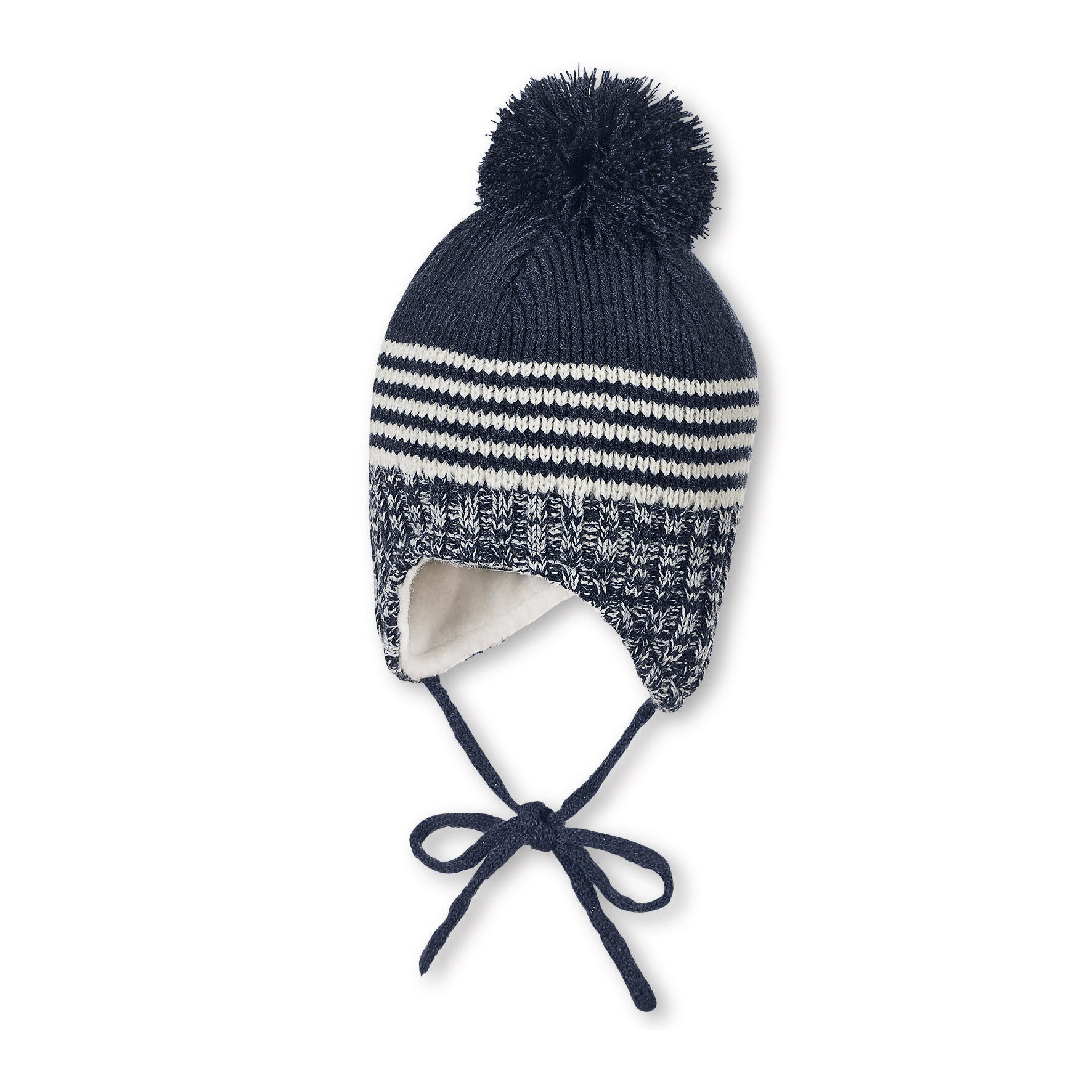 Bonnet bebe bleu marine sale