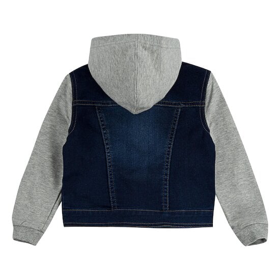 Veste à capuche bi-matière Indigo  de Levi's Kids