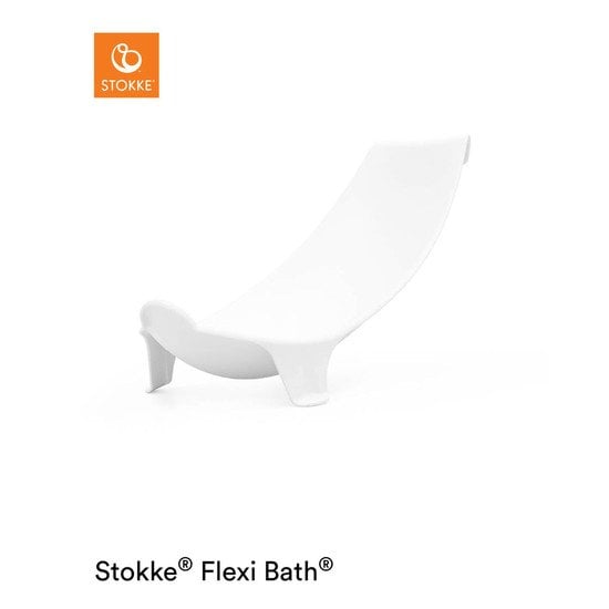 Flexi Bath Support Nouveau Ne 3 Blanc De Stokke Fauteuils De Bain Aubert