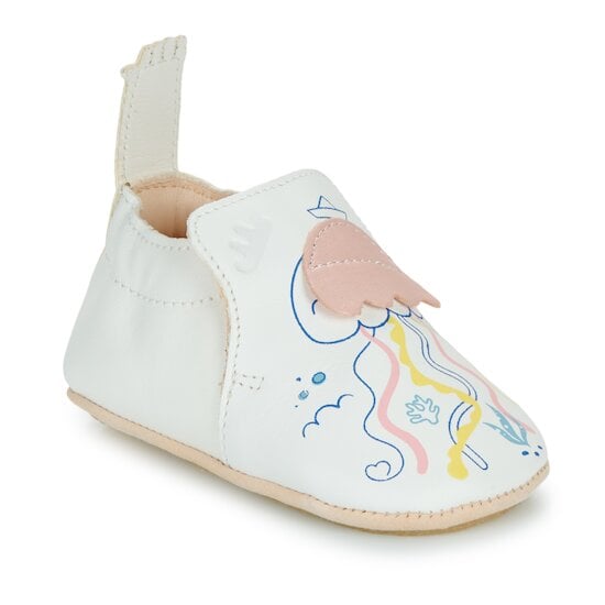 Chaussons My BluBlu Pieuvre Blanc 20/21 de Easy Peasy