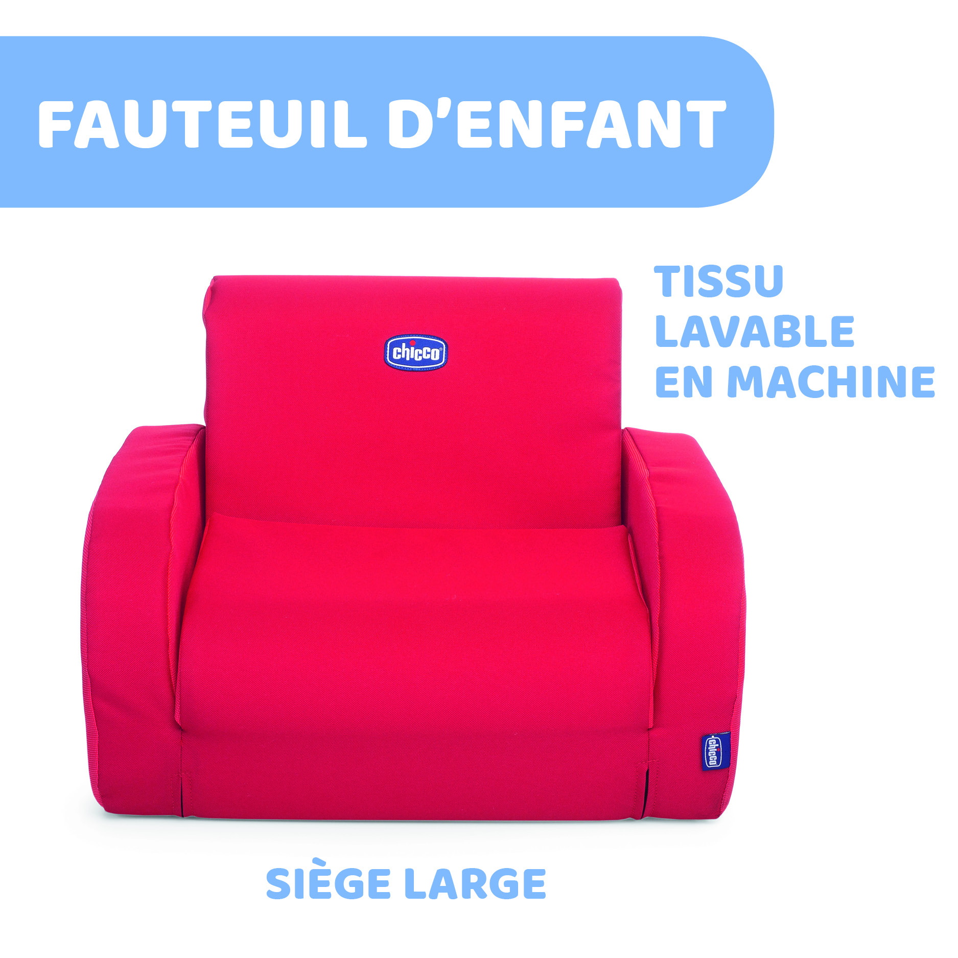 Fauteuil Evolutif Twist Red De Chicco Fauteuils Et Poufs Aubert