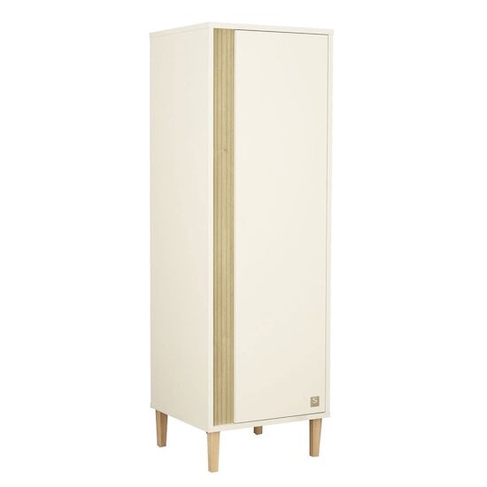 Paloma Armoirette 1 porte Blanc neige  de Sauthon Baby's Sweet Home