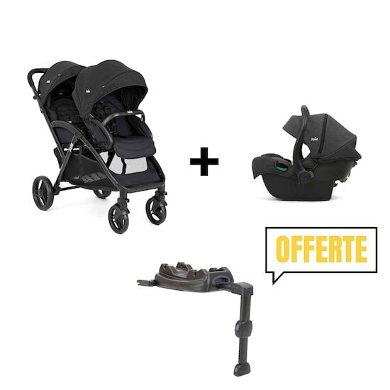 Offre Joie : Base OFFERTE pour l'achat d'une poussette Evalite et d'un siège auto i-Gemm3   de Joie