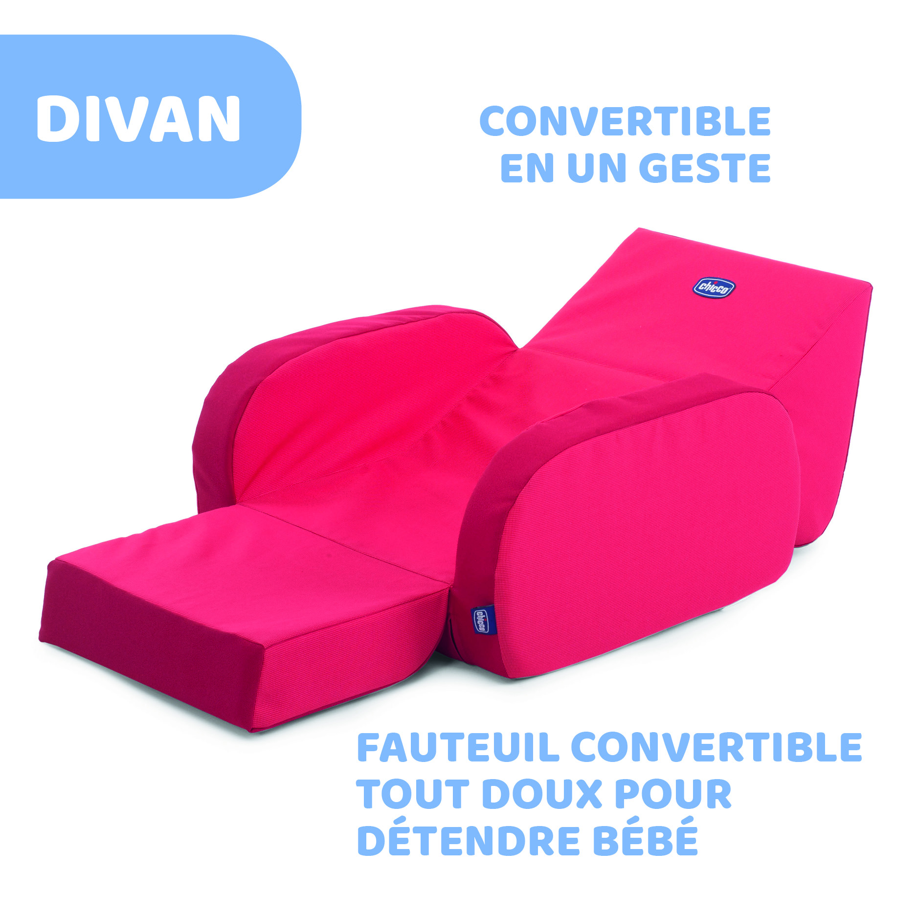 Fauteuil Evolutif Twist Red De Chicco Fauteuils Et Poufs Aubert