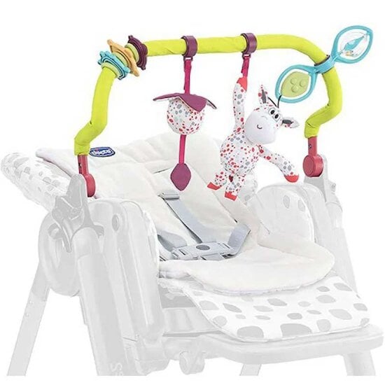 Kit Polly Progres5 barre de jeu + coussin   de Chicco