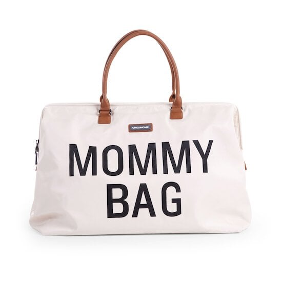 Sac à langer Mommy Bag large CHILDHOME blanc cassé - Childhome