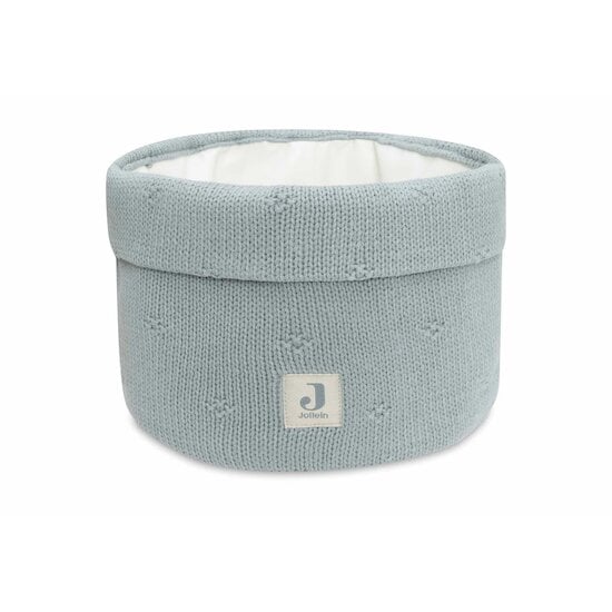 Cosy Knit Panier de Rangement Sea Green  de Jollein