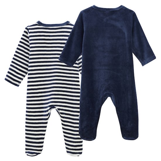 Petit Cocon Lot 2 Pyjamas Shadow  de P'tit bisou