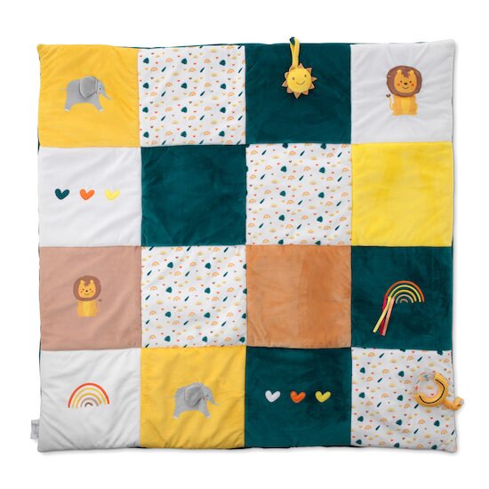 Tapis d'éveil XL Safari  100 x 100 cm de Formula Baby