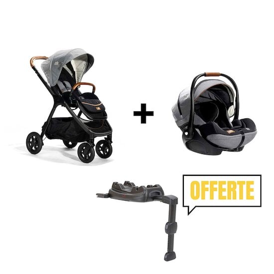 Offre Joie : Base OFFERTE pour l'achat d'une poussette Finiti et d'un siège auto i-level Recline   de Joie