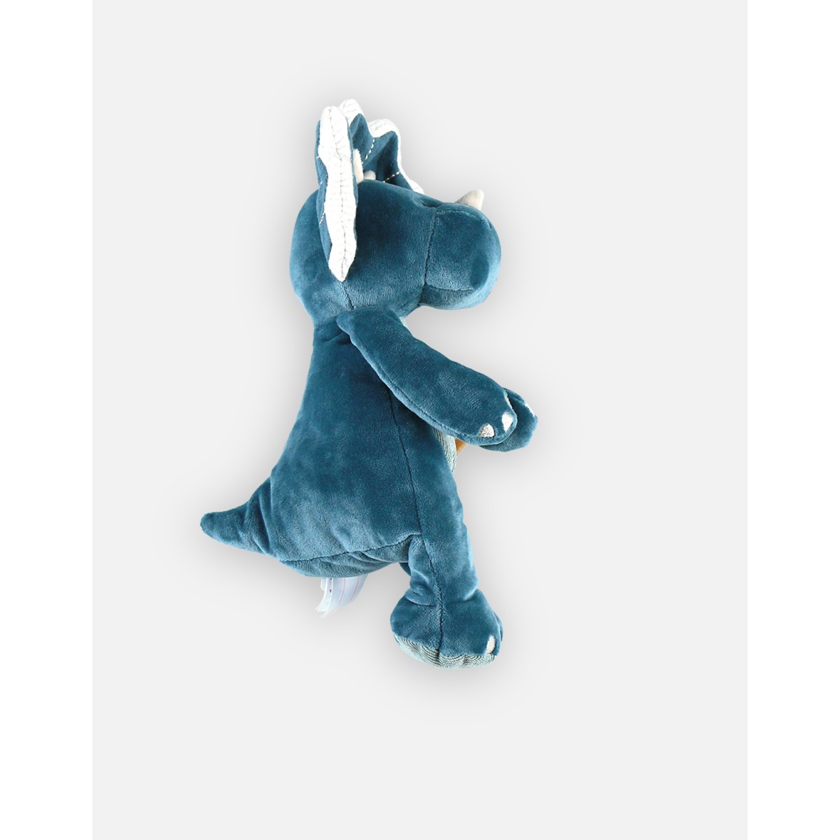 Peluche mini musicale Ops en Veloudoux, bleu