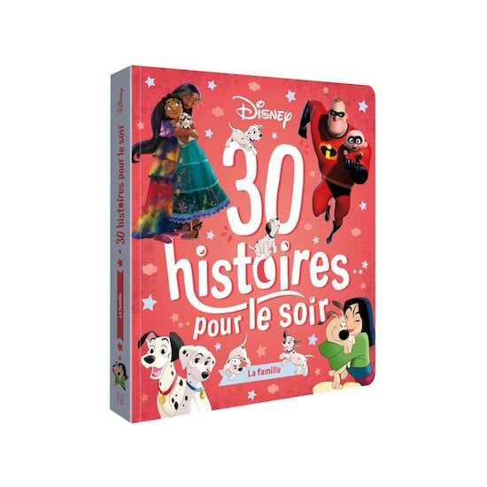 Disney - 30 Histoires pour le soir - La famille   de Hachette Jeunesse Disney