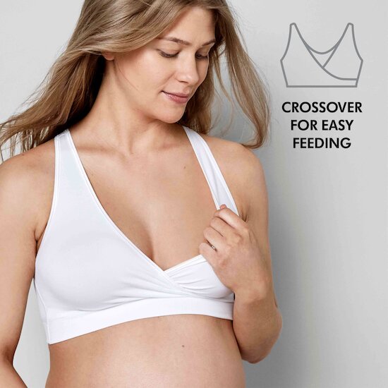 Brassière de nuit de grossesse et d'allaitement respirante Keep Cool Noir S  de Medela, Soutien gorge d'allaitement : Aubert Suisse