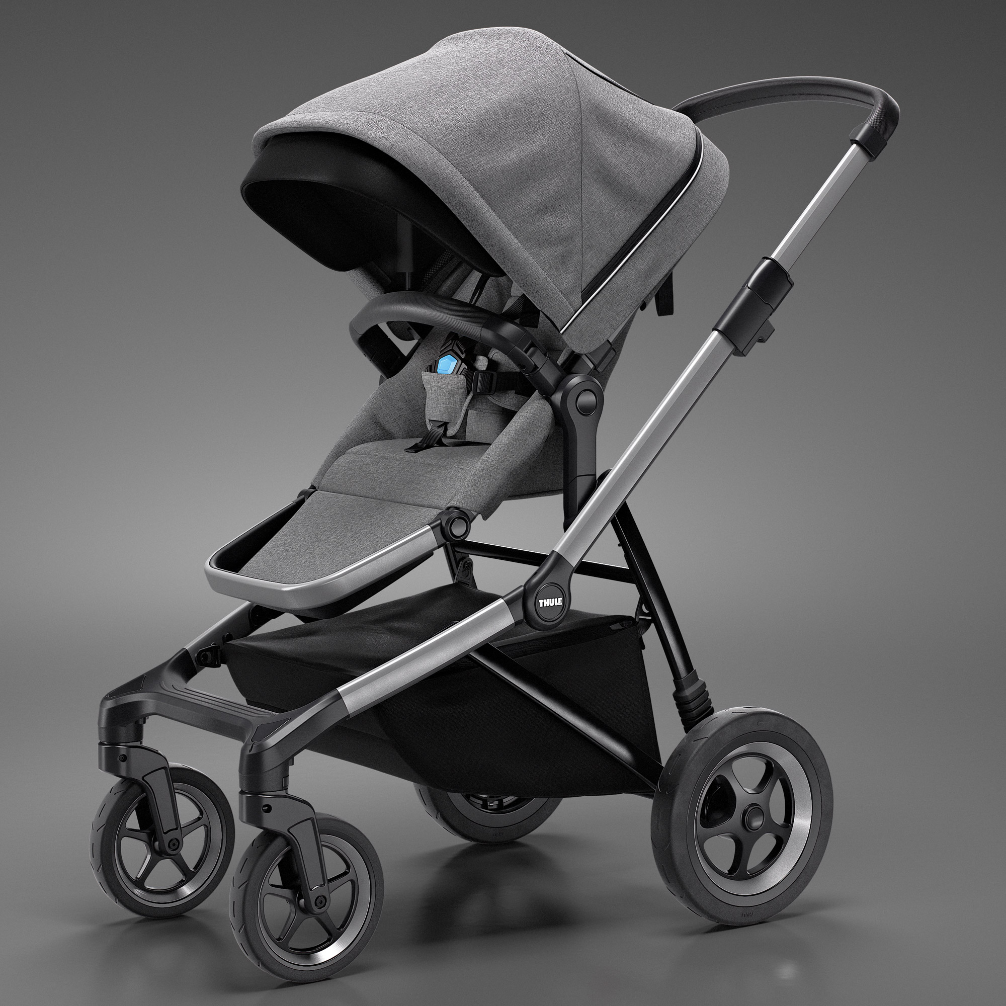 Nacelle bébé SLEEK Thule grey melange