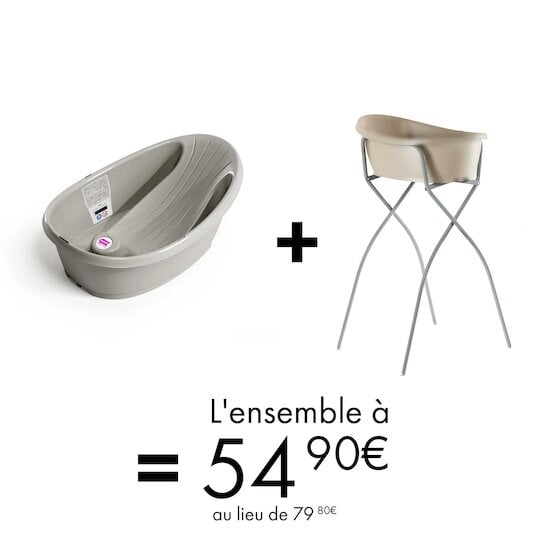 Offre OK Baby : Baignoire Onda + support à 54,90€ au lieu de 79,80€   de OK Baby