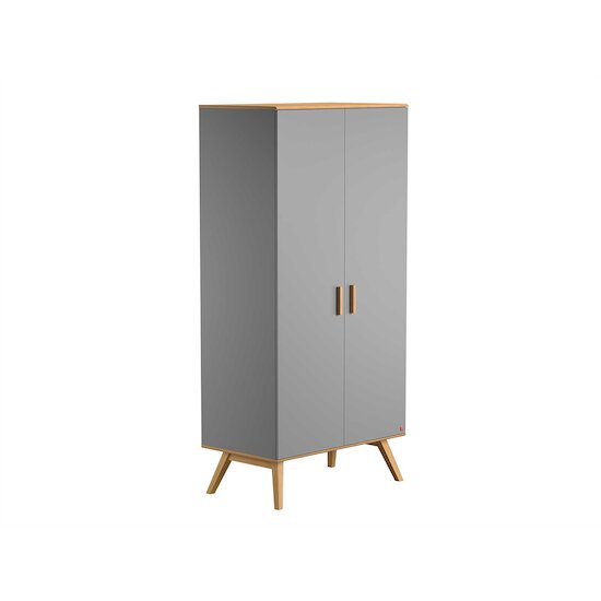 Nautis armoire 2 portes Gris  de Vox