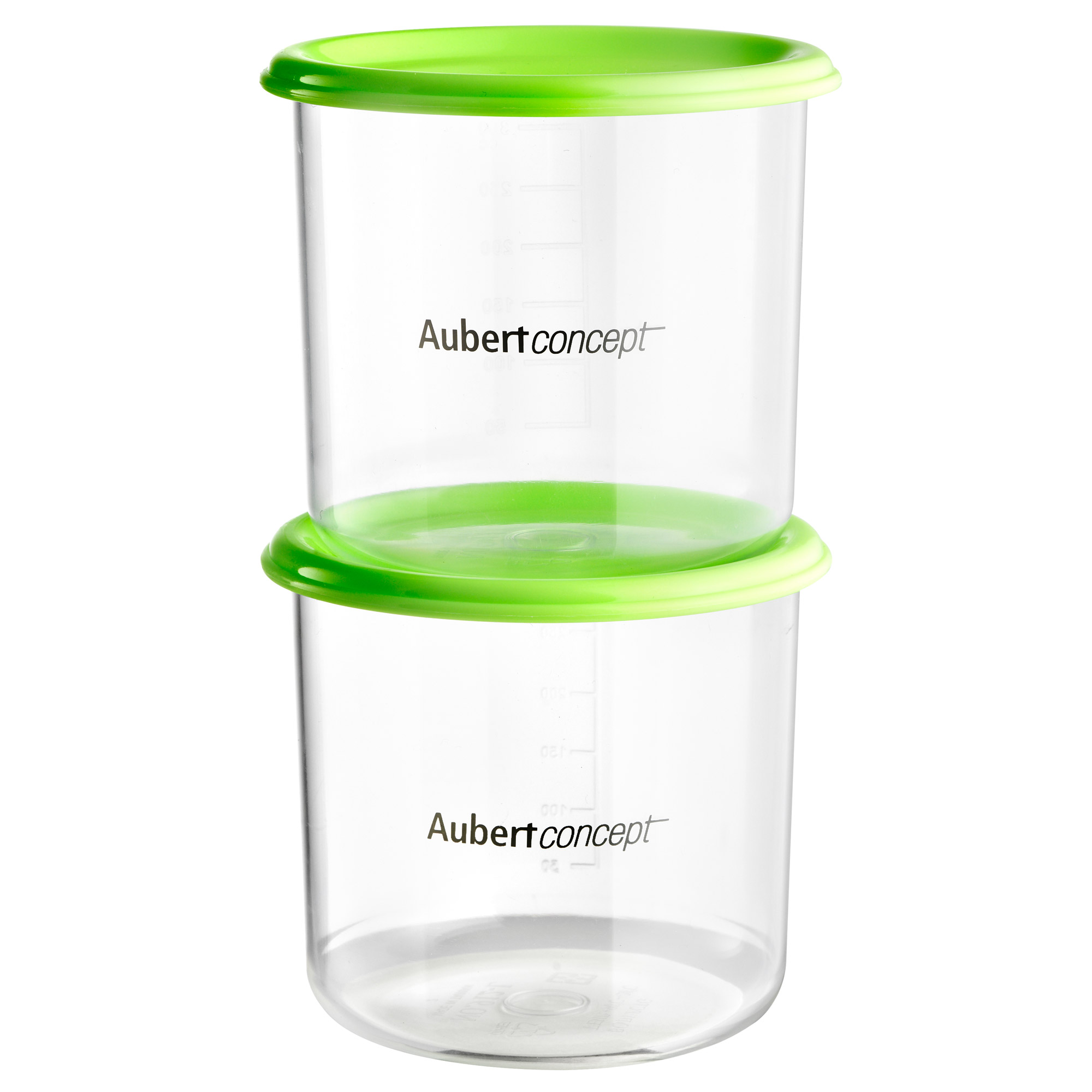 2 Pots De Conservation Vert 300 Ml De Aubert Concept Pots Aubert