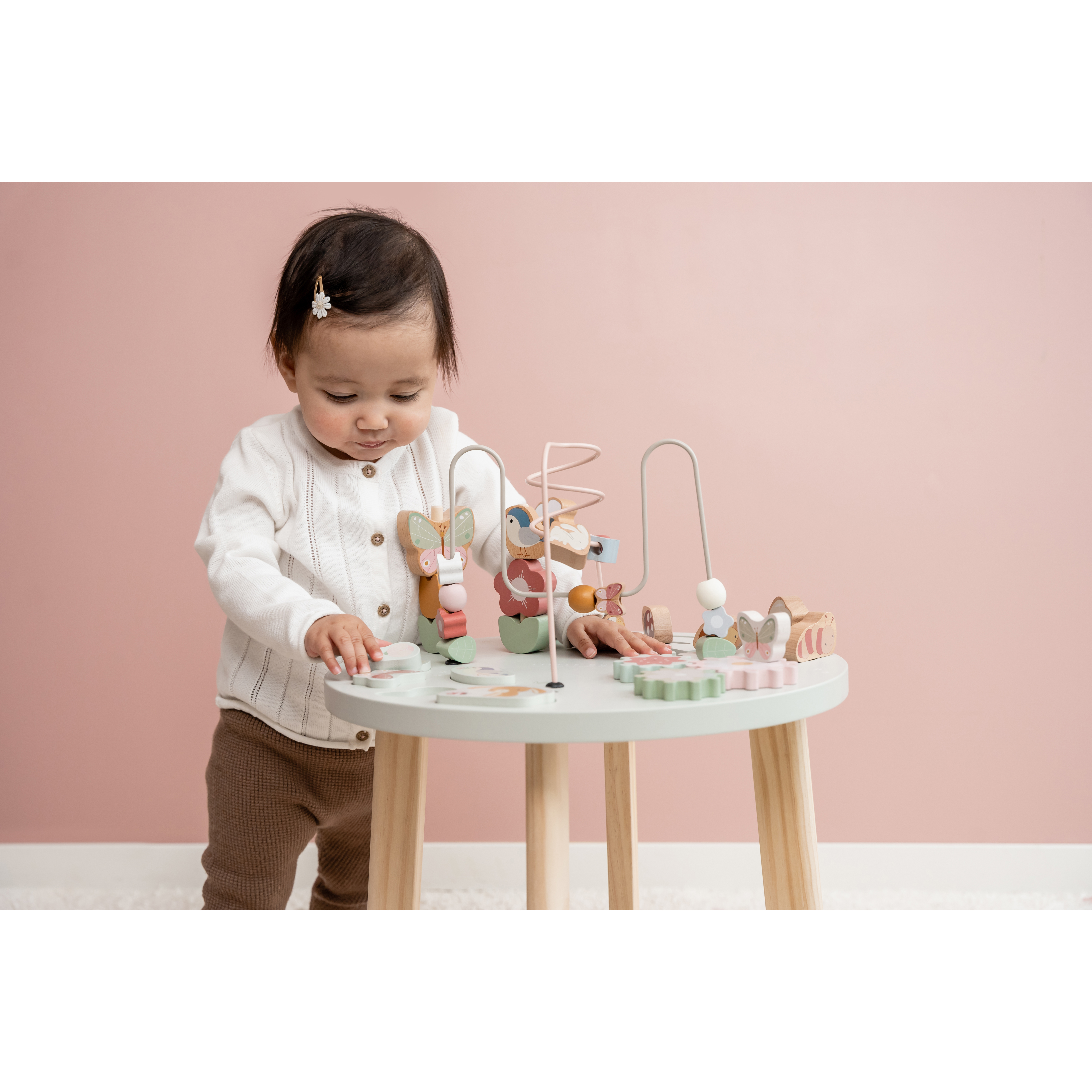 Jouet d'activités pour poussette Flowers & Butterflies - Little Dutch –  Comptoir des Kids