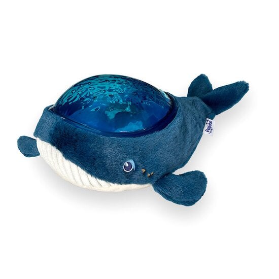 Veilleuse projecteur dynamique Baleine Aquadream Bleu canard  de Pabobo