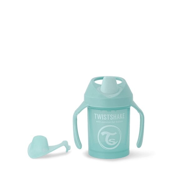 Tasse d'apprentissage Mini Cup New turquoise 230 ml de Twistshake