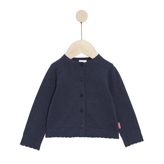 Lovely Capucine Cardigan en tricot Blue Castle  de P'tit bisou