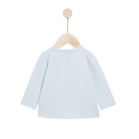 Bleu Ballerine Tee-shirt manches longues Blue Bastille  de Marèse