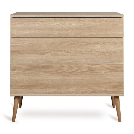 Flow commode 3 tiroirs Honey Ash  de Quax