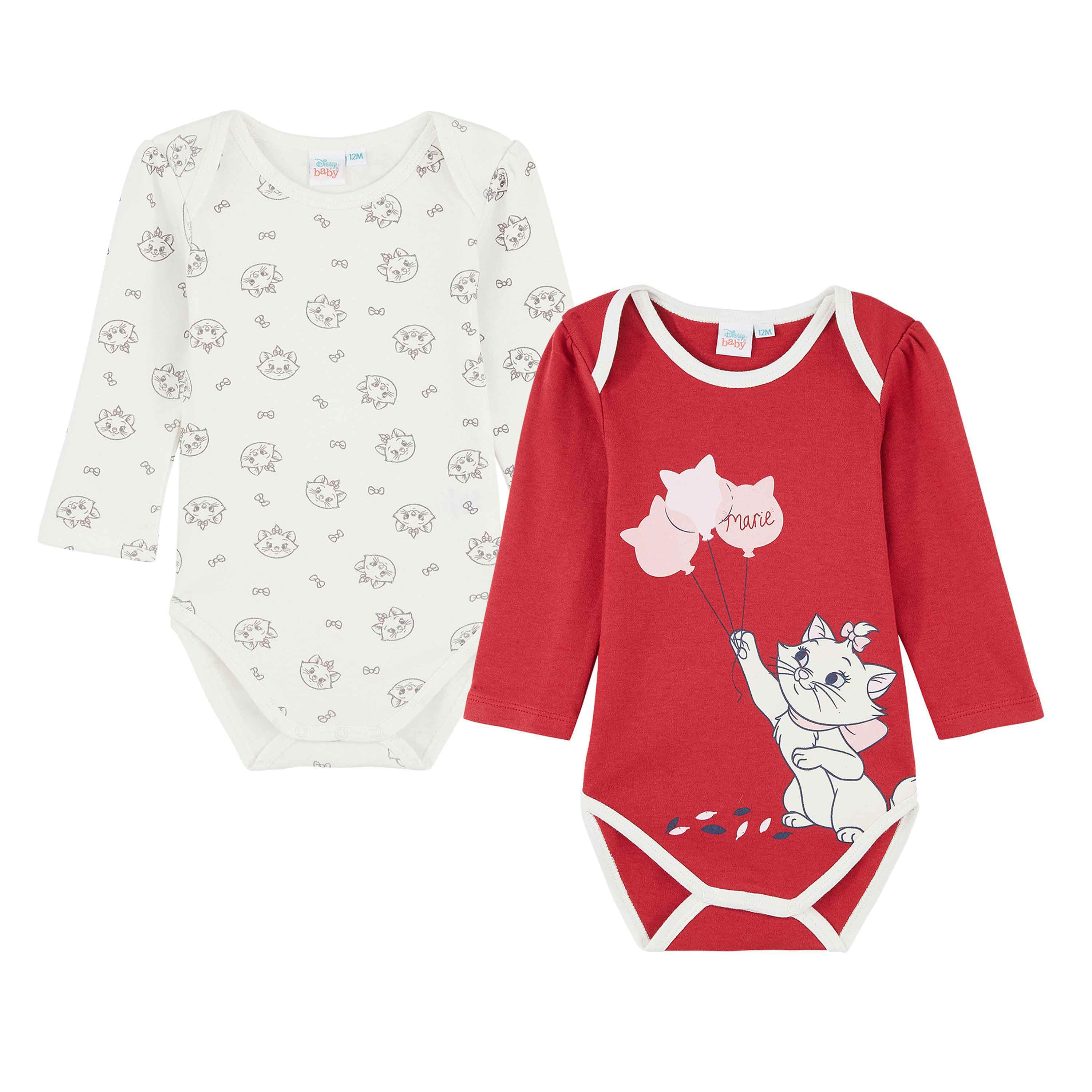 Lot De 2 Bodies Disney Aristochats Rouge De Disney Baby Bodies Garcon Aubert