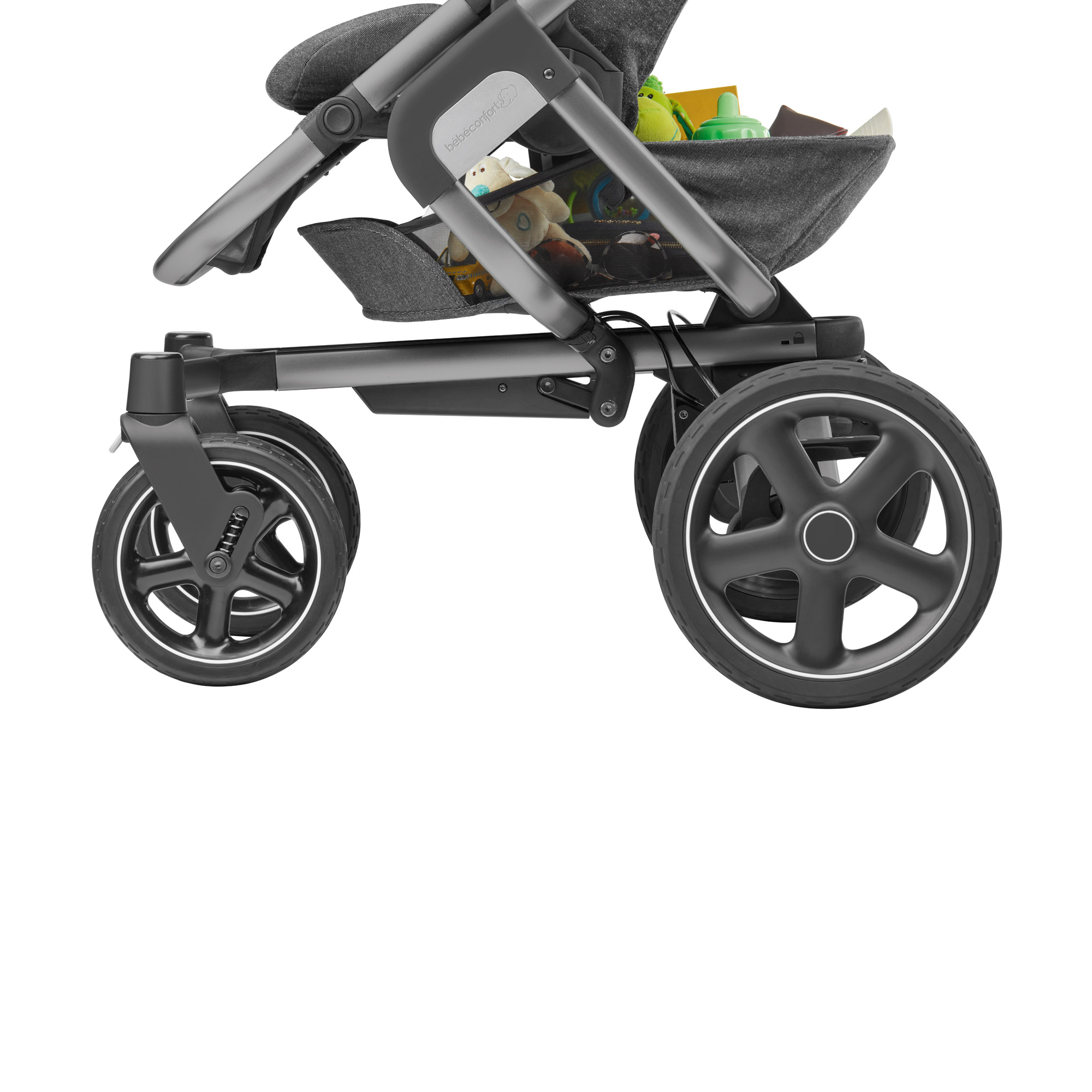 Nova 4 Roues Nomad Black De Bebe Confort Poussettes Polyvalentes Aubert