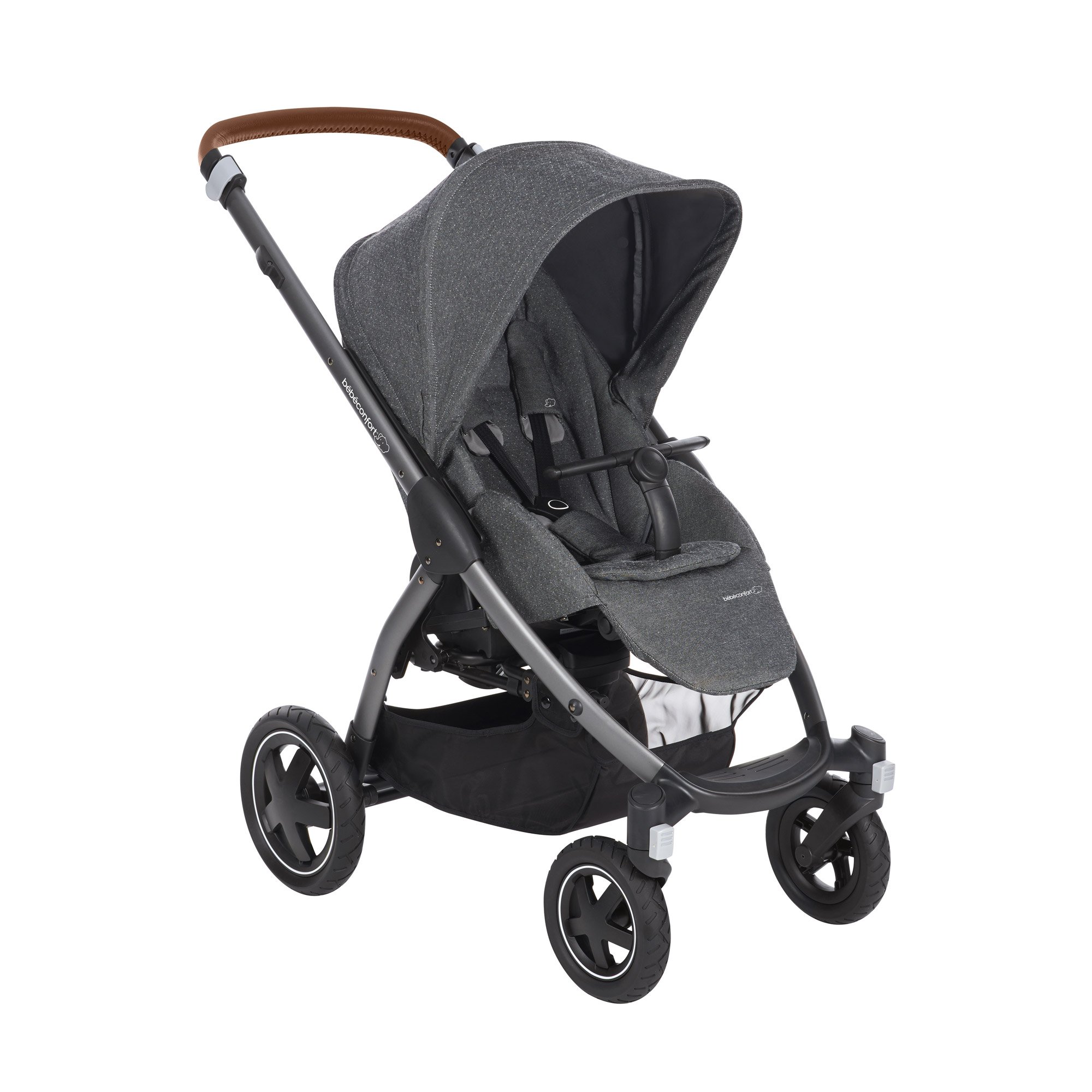 Stella Sparkling Grey Poignee Marron De Bebe Confort Bebe Confort Aubert