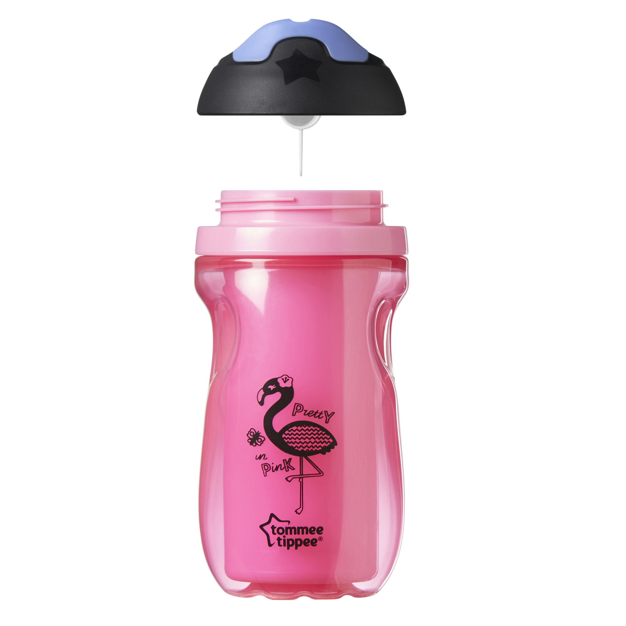 Tasse A Bec Isotherme 12m Flamant Rose De Tommee Tippee Tasses Verres Aubert