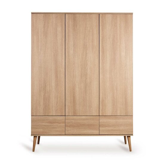 Flow armoire 3 portes Honey Ash  de Quax