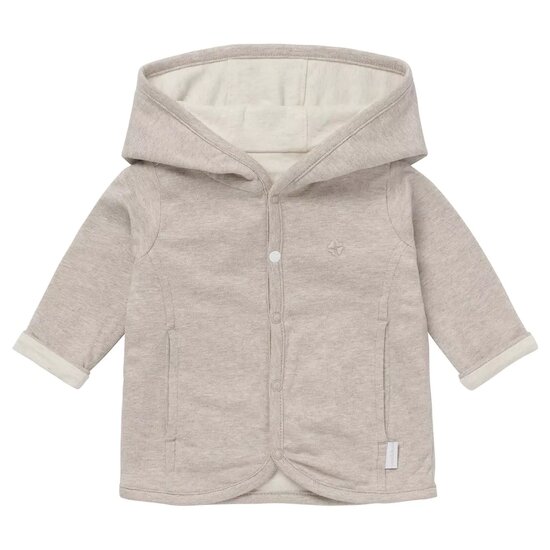 Gilet Bonny Taupe Melange  de Noppies