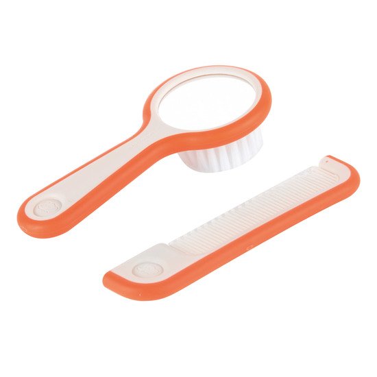 Brosse Miroir Et Peigne Sailor Corail De Bebe Confort Brosses Et Peignes Aubert