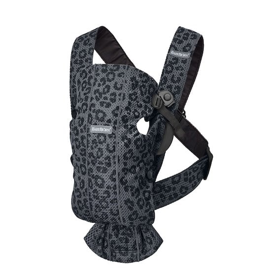 Porte-bébé Mini Anthracite/Léopard Mesh 3D  de BabyBjörn