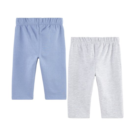 Lot de 2 pantalons Gris  de P'tit bisou