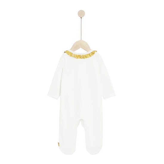 Golden Winter Pyjama en velours Ecru Peluche  de P'tit bisou