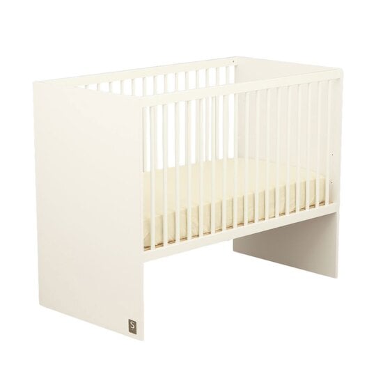 Paloma Lit bébé Blanc neige 60 x 120 cm de Sauthon Baby's Sweet Home