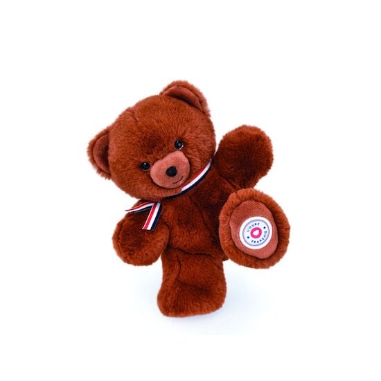 Ours en Peluche Articulé Français Marron 25 cm de L'ours français