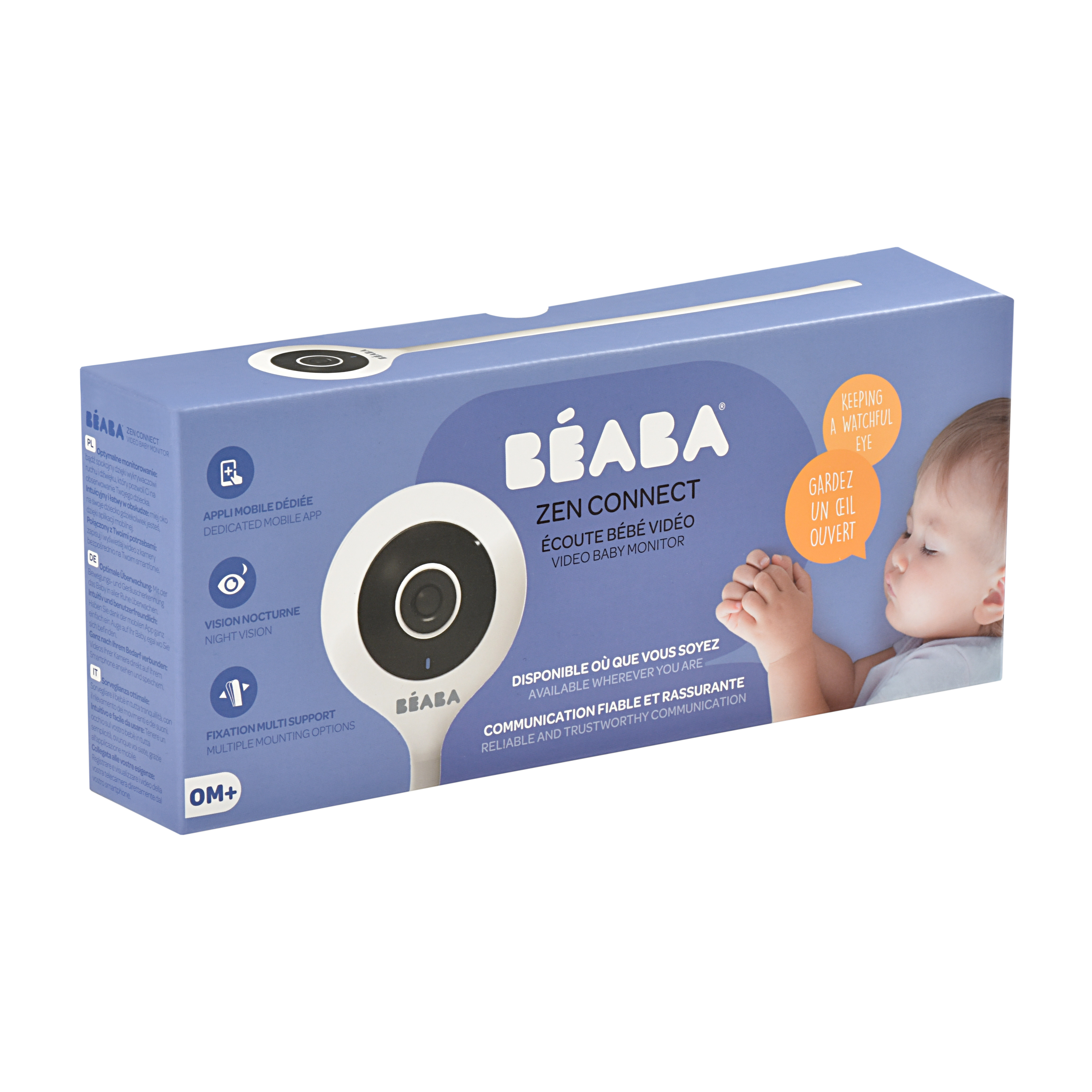 Beaba - Babyphone avec caméra ZEN+