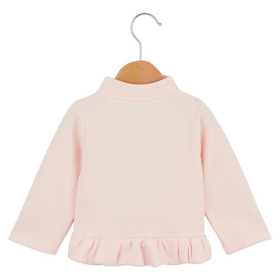 Veste molleton Chic à Paris fille Rose sorbet  de Marèse