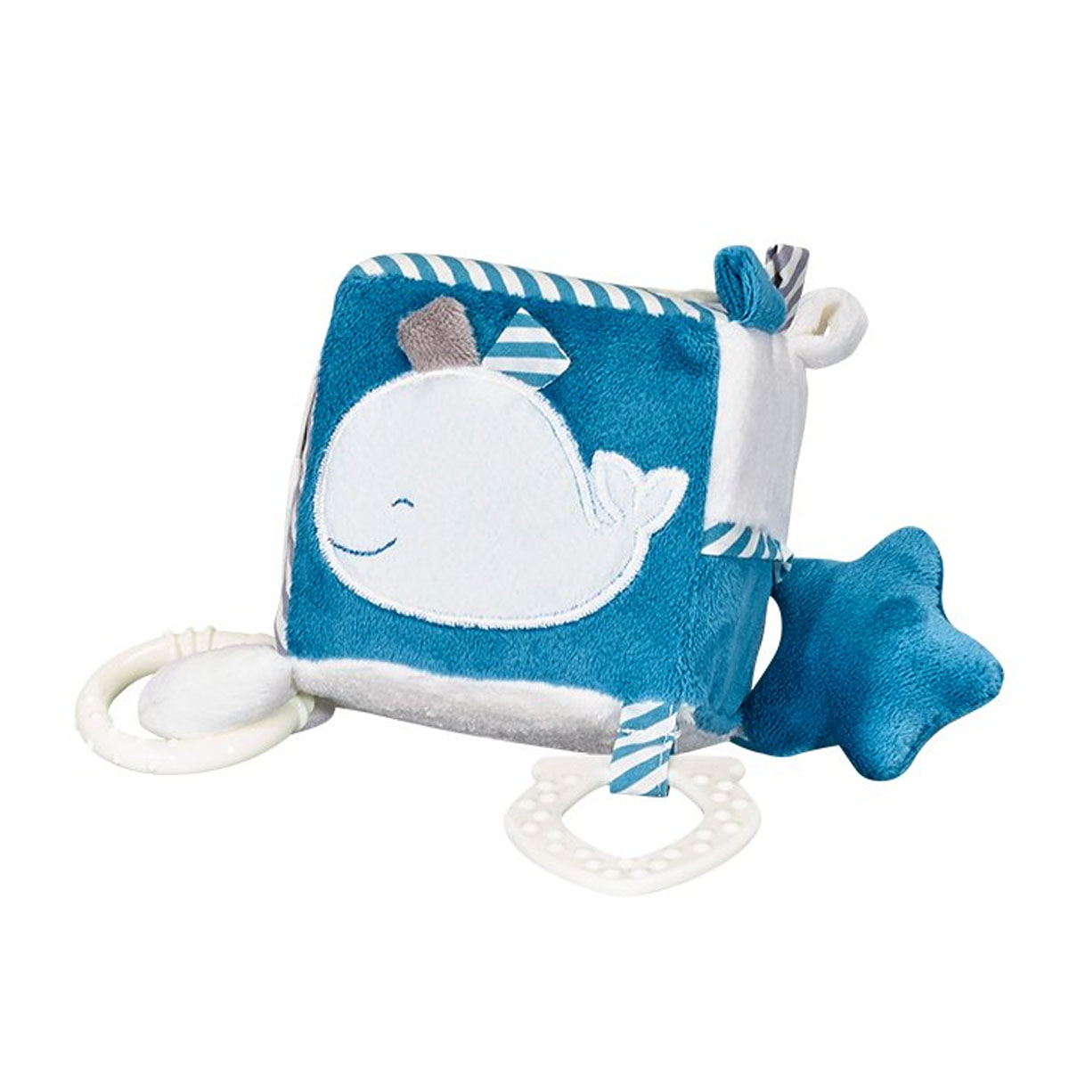 Blue Baleine Cube D Activites De Sauthon Baby Deco Jouets D Activites Aubert