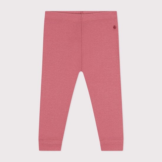 Legging en coton rose rosewood  de Petit Bateau